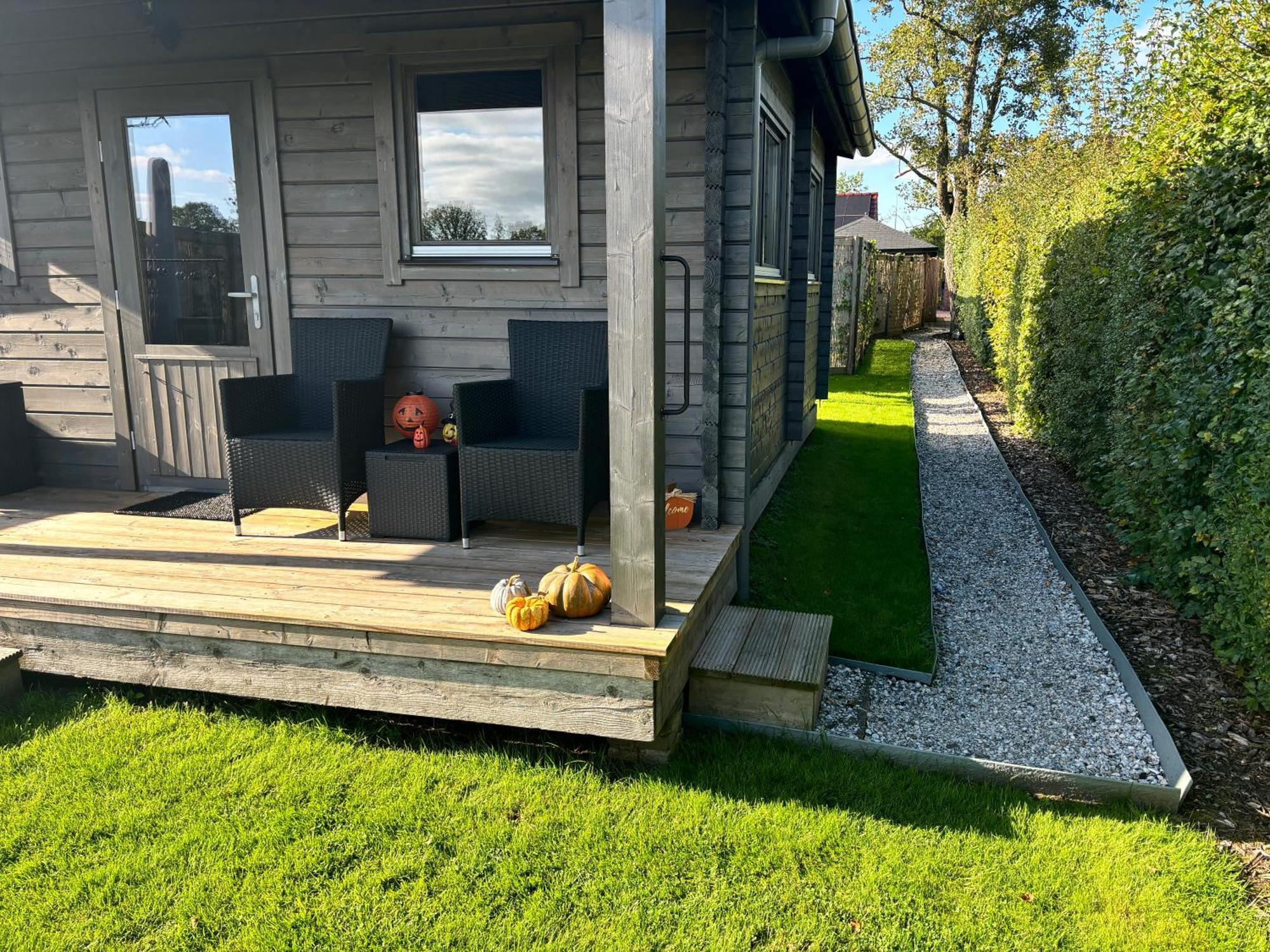 Chalet In Het Groen Met Airco Drachtstercompagnie Exterior foto